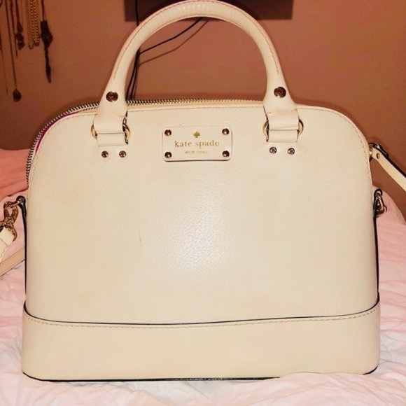 kate spade Handbags - Kate Spade Cream Grove Street Carli